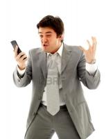 bellen telefoon boos